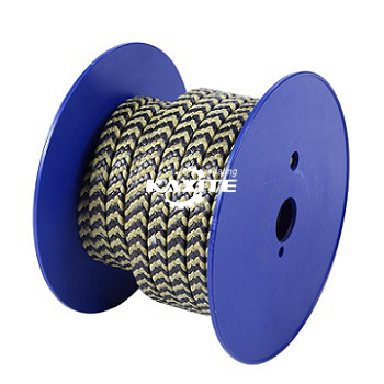 Grafit PTFE és Aramid Fiber a Zebra fonott csomagolásban